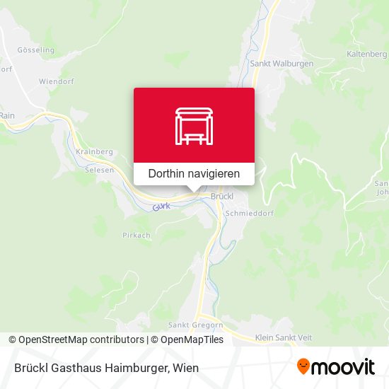 Brückl Gasthaus Haimburger Karte