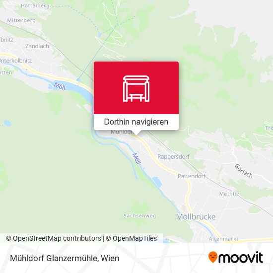 Mühldorf Glanzermühle Karte