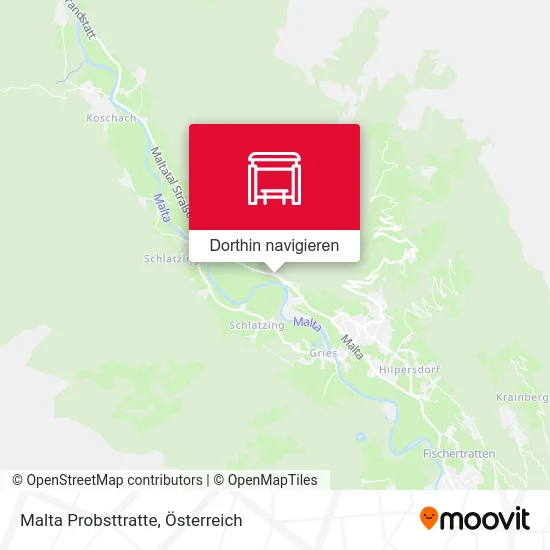 Malta Probsttratte Karte