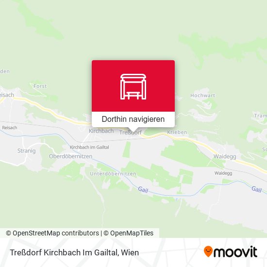 Treßdorf Kirchbach Im Gailtal Karte