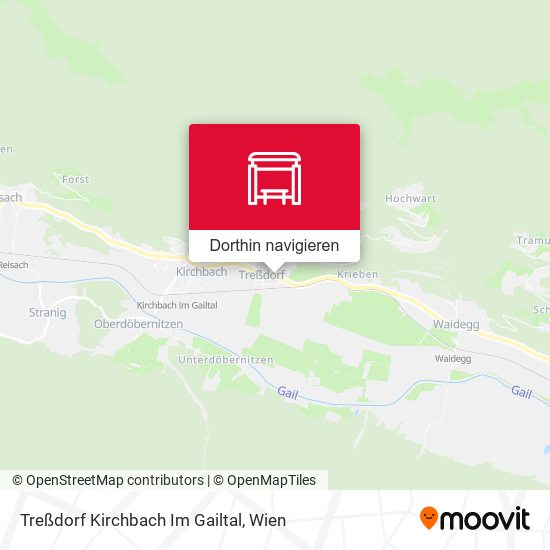 Treßdorf Kirchbach Im Gailtal Karte
