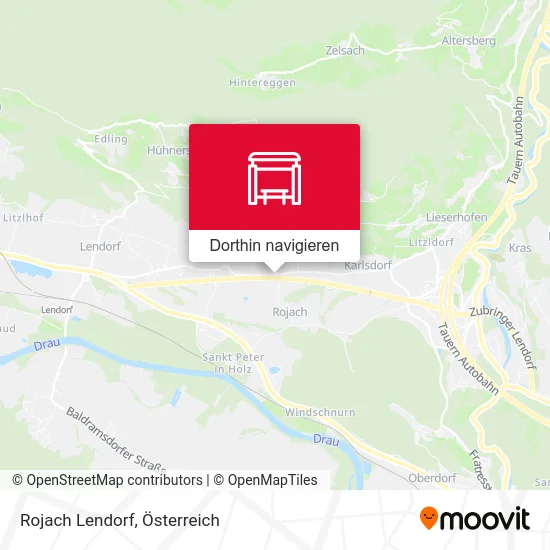 Rojach Lendorf Karte