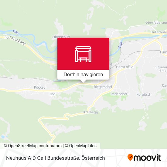 Neuhaus A D Gail Bundesstraße Karte