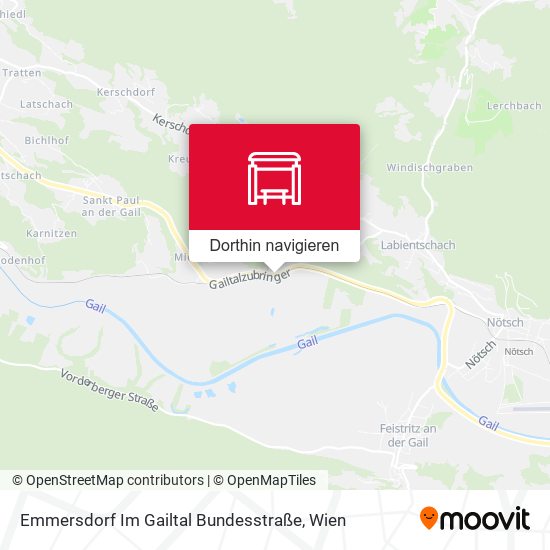 Emmersdorf Im Gailtal Bundesstraße Karte