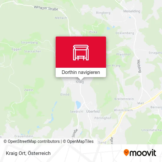 Kraig Ort Karte