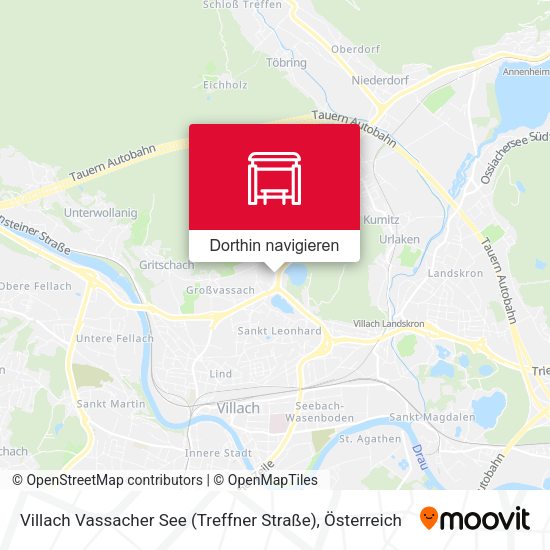 Villach Vassacher See (Treffner Straße) Karte