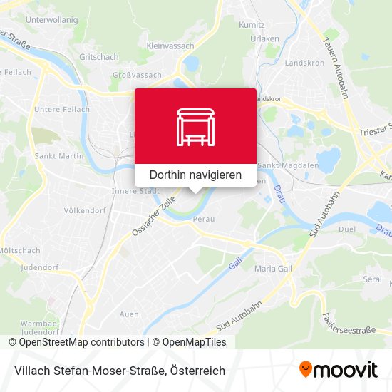 Villach Stefan-Moser-Straße Karte