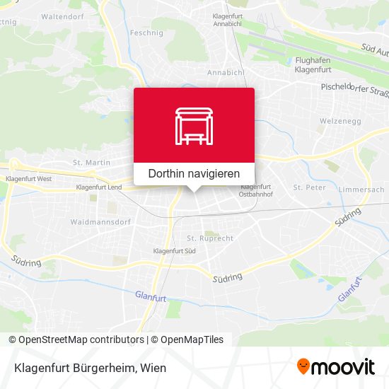 Klagenfurt Bürgerheim Karte