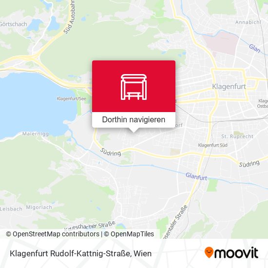 Klagenfurt Rudolf-Kattnig-Straße Karte