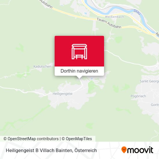 Heiligengeist B Villach Bainten Karte