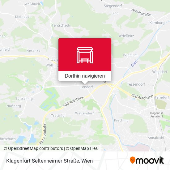 Klagenfurt Seltenheimer Straße Karte