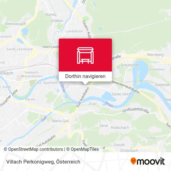 Villach Perkonigweg Karte
