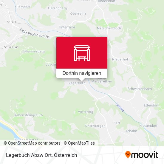 Legerbuch Abzw Ort Karte