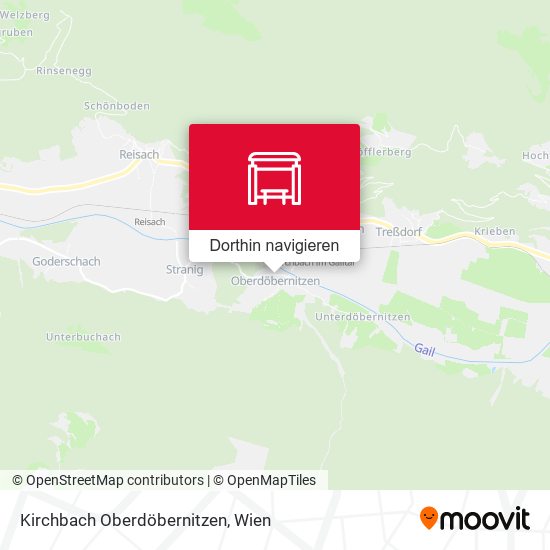 Kirchbach Oberdöbernitzen Karte