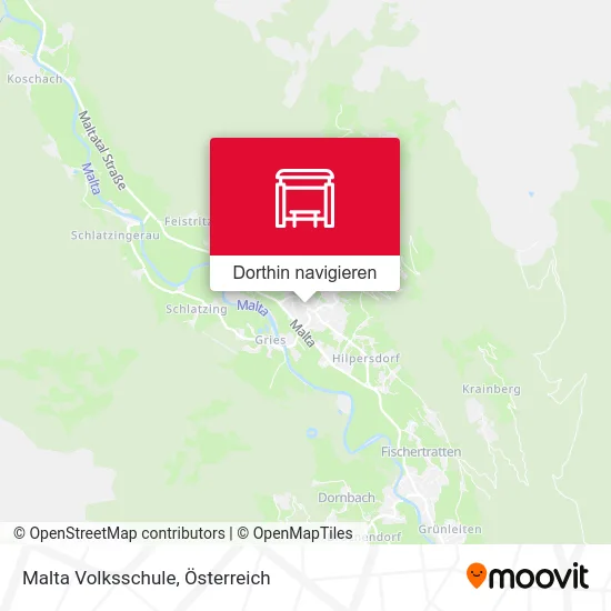 Malta Volksschule Karte