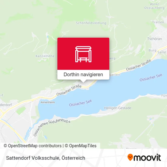 Sattendorf Volksschule Karte