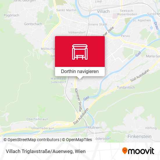 Villach Triglavstraße/Auenweg Karte