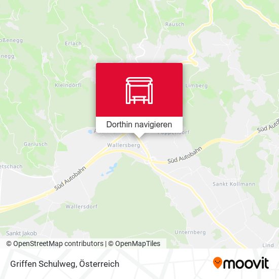 Griffen Schulweg Karte