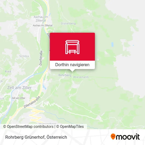 Rohrberg Grünerhof Karte