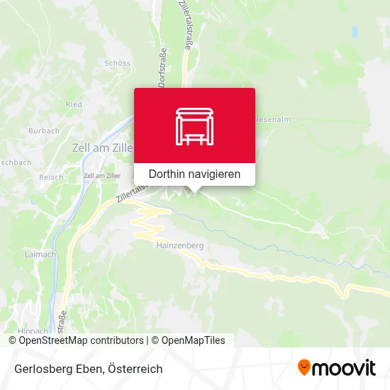 Gerlosberg Eben Karte
