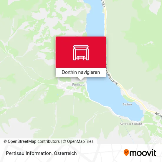 Pertisau Information Karte