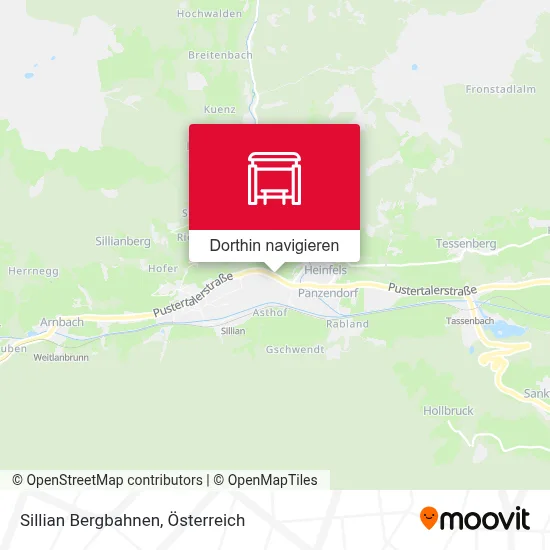 Sillian Bergbahnen Karte