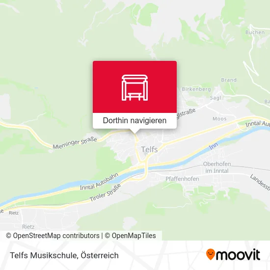Telfs Musikschule Karte