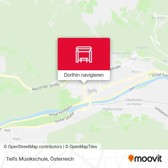 Telfs Musikschule Karte