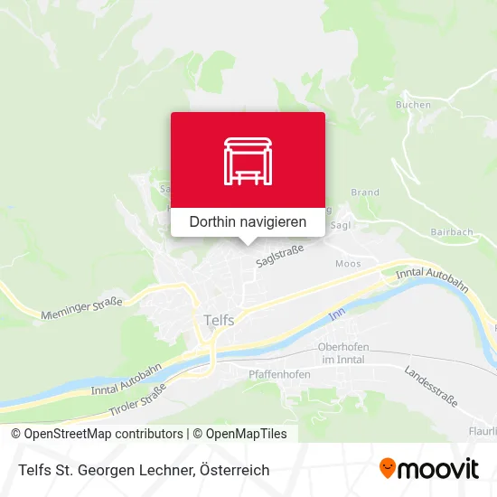 Telfs St. Georgen Lechner Karte