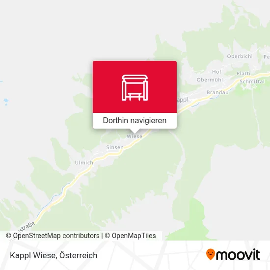 Kappl Wiese Karte