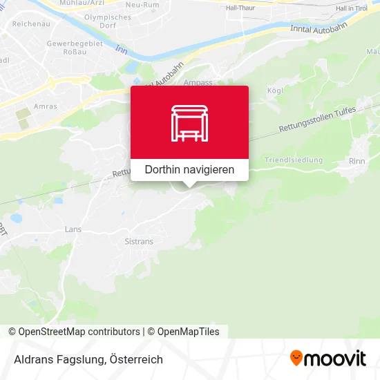 Aldrans Fagslung Karte