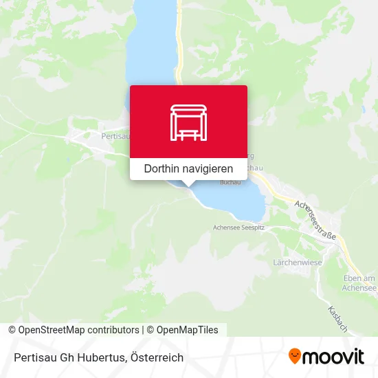 Pertisau Gh Hubertus Karte