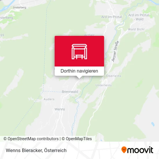 Wenns Bieracker Karte