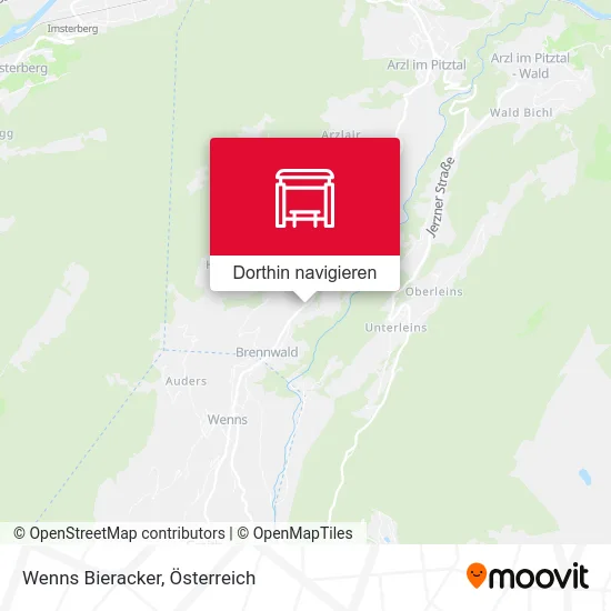 Wenns Bieracker Karte