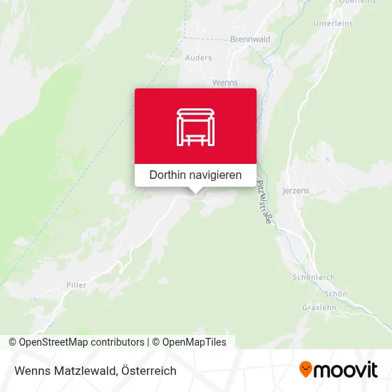 Wenns Matzlewald Karte