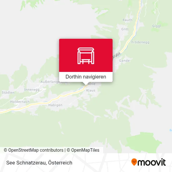 See Schnatzerau Karte