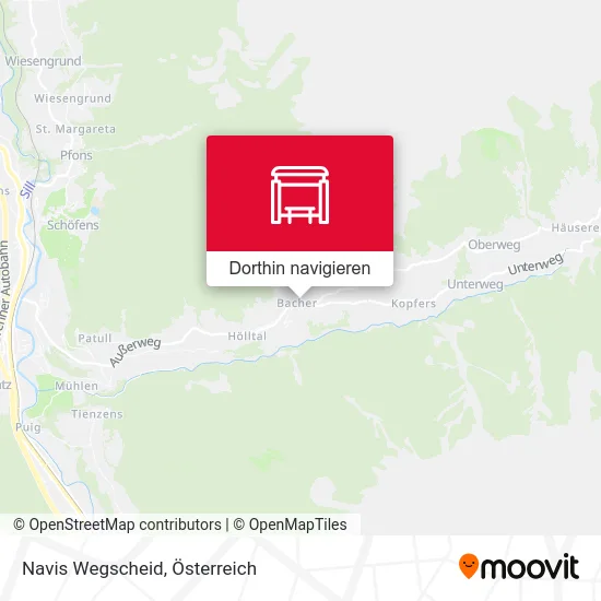 Navis Wegscheid Karte