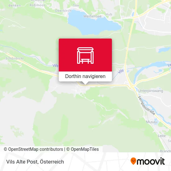 Vils Alte Post Karte