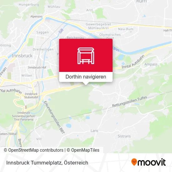 Innsbruck Tummelplatz Karte