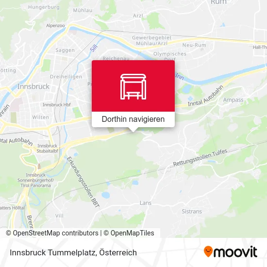 Innsbruck Tummelplatz Karte