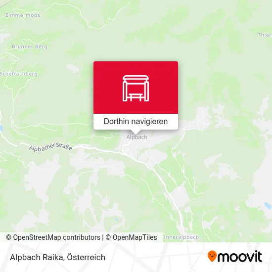 Alpbach Raika Karte