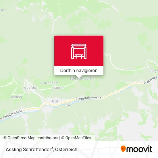 Assling Schrottendorf Karte