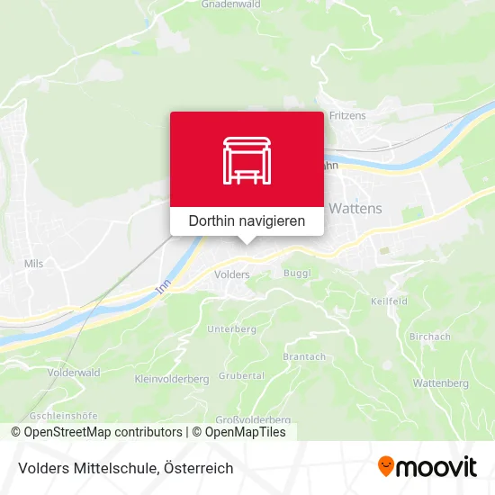 Volders Mittelschule Karte