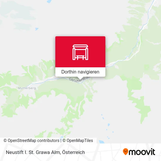 Neustift I. St. Grawa Alm Karte