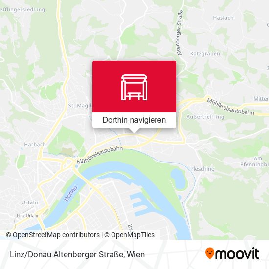 Linz/Donau Altenberger Straße Karte