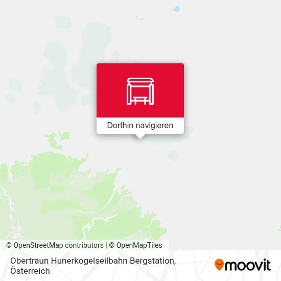 Obertraun Hunerkogelseilbahn Bergstation Karte
