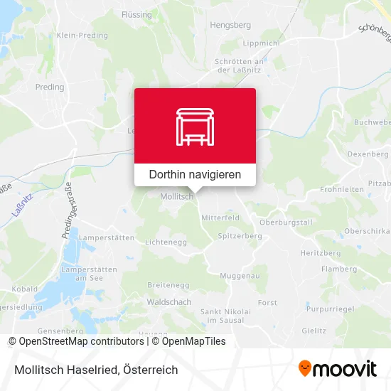 Mollitsch Haselried Karte