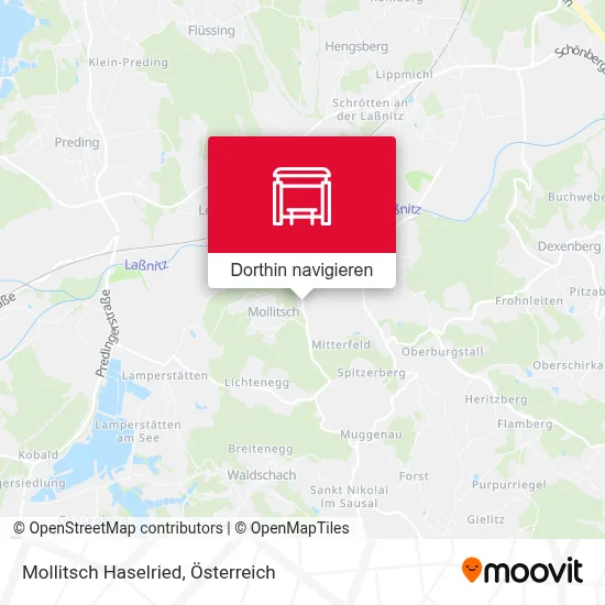 Mollitsch Haselried Karte
