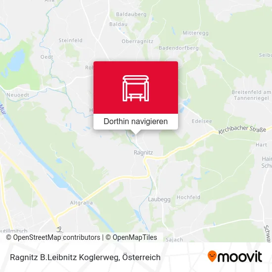 Ragnitz B.Leibnitz Koglerweg Karte