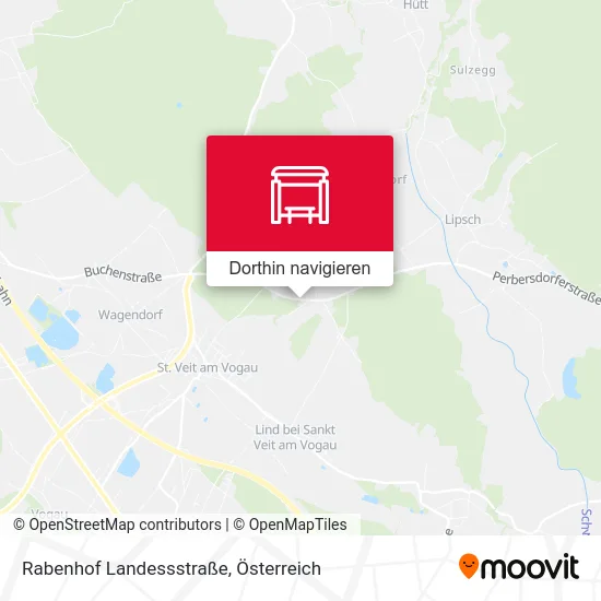 Rabenhof Landessstraße Karte